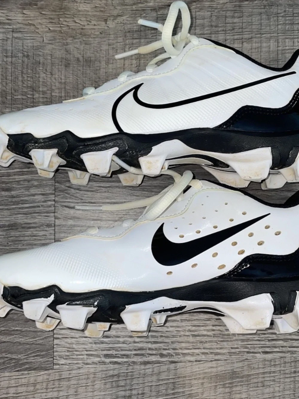 Nike Fastflex Baseball Cleats Size 4 Youth Diamond Flex  Low Top Shoes